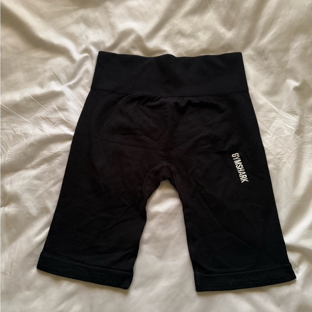 Gymshark Black Biker Shorts